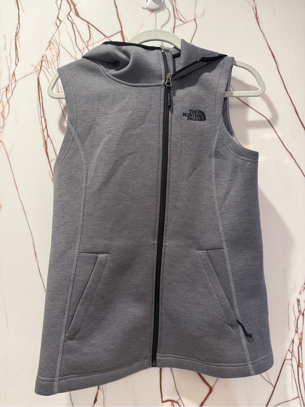The North Face Sleeveless Hooded Vest - Gray